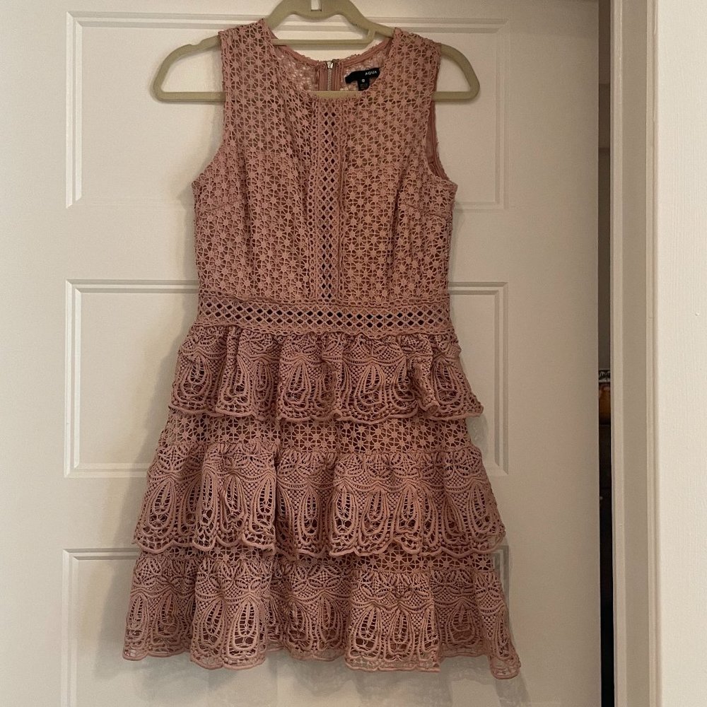 Sweet Pink AQUA Dress - WORN TWICE